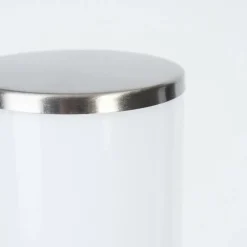 hofstein Borne lumineuse Caserta Nickel mat, Blanc, 1 lumière