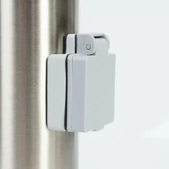 hofstein Borne lumineuse Caserta Nickel mat, 1 lumière