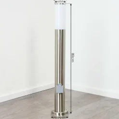 hofstein Borne lumineuse Caserta Nickel mat, 1 lumière