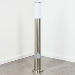 hofstein Borne lumineuse Caserta Nickel mat, 1 lumière