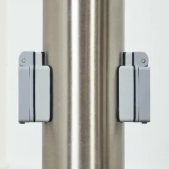 hofstein Borne lumineuse Caserta Nickel mat, 1 lumière