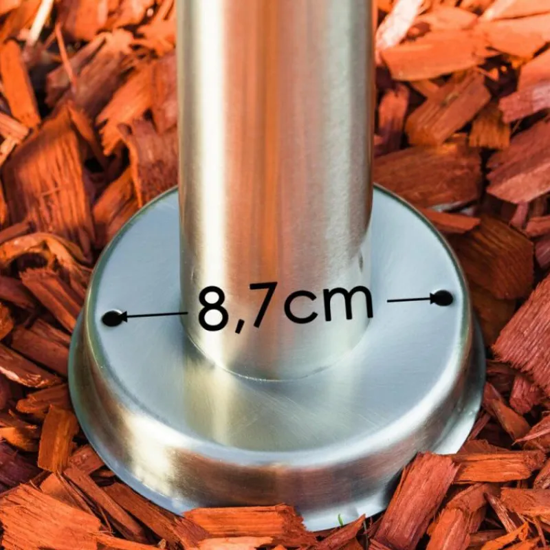 hofstein Borne lumineuse CORDOVA Acier inoxydable, 1 lumière