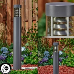 hofstein Borne lumineuse Dakar Anthracite, 1 lumière