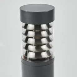 hofstein Borne lumineuse Dakar Anthracite, 1 lumière, Détecteur de mouvement