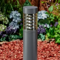 hofstein Borne lumineuse Dakar Anthracite, 1 lumière