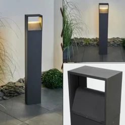 hofstein Borne lumineuse Dubona LED Anthracite, 1 lumière