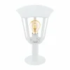 Luminaires Rustiques-Luminaires Eglo Borne lumineuse EGLO MONREALE Blanc, 1 lumière