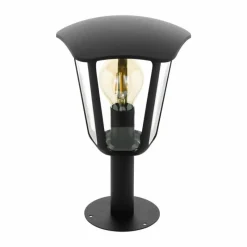 Luminaires Rustiques-Luminaires Eglo Borne lumineuse EGLO MONREALE Noir, 1 lumière