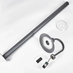 hofstein Borne lumineuse Elima Anthracite, 1 lumière