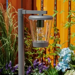 Lampes Vintages & Rétros-hofstein Borne lumineuse Eloida Anthracite, 1 lumière