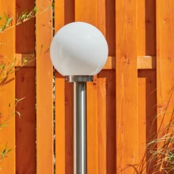 hofstein Borne lumineuse Enara Nickel mat, 1 lumière