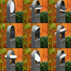 hofstein Borne lumineuse Falatasa LED Anthracite, 1 lumière