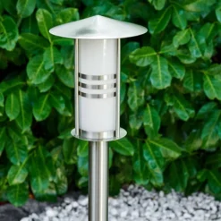 hofstein Borne lumineuse Fukuoka Argenté, 1 lumière