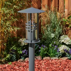 hofstein Borne lumineuse Fukuoka Anthracite, 1 lumière