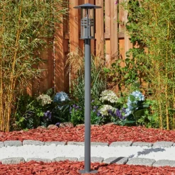 hofstein Borne lumineuse Fukuoka Anthracite, 1 lumière