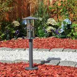 hofstein Borne lumineuse Fushun Anthracite, 1 lumière