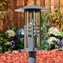 hofstein Borne lumineuse Fushun Anthracite, 1 lumière