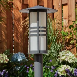 hofstein Borne lumineuse Fushun Anthracite, 1 lumière