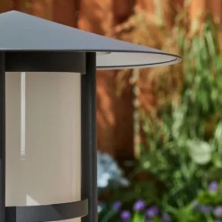 hofstein Borne lumineuse Fushun Anthracite, 1 lumière