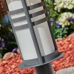 hofstein Borne lumineuse Fushun Anthracite, 1 lumière