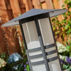 hofstein Borne lumineuse Fushun Anthracite, 1 lumière