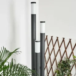 hofstein Borne lumineuse Gaborone Anthracite, 3 lumières