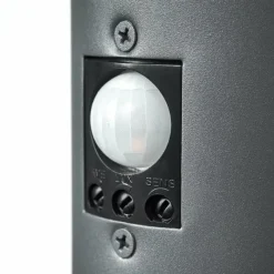 hofstein Borne lumineuse Gaborone Anthracite, 1 lumière, Détecteur de mouvement