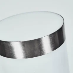 hofstein Borne lumineuse Gaborone LED Nickel mat, 1 lumière, Détecteur de mouvement