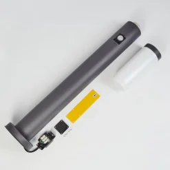 hofstein Borne lumineuse Gaborone Anthracite, 1 lumière, Détecteur de mouvement