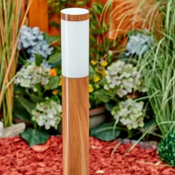 hofstein Borne lumineuse Gaborone Brun, Couleur bois, 1 lumière