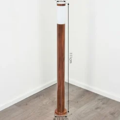 hofstein Borne lumineuse Gaborone Brun, Couleur bois, 1 lumière