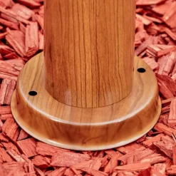 hofstein Borne lumineuse Gaborone Brun, Couleur bois, 1 lumière