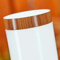 hofstein Borne lumineuse Gaborone Brun, Couleur bois, 1 lumière, Détecteur de mouvement