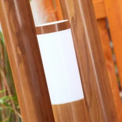 Lampes En Bois-hofstein Borne lumineuse Gaborone Brun, Couleur bois, 3 lumières