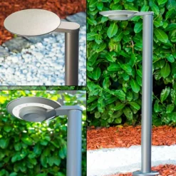 hofstein Borne lumineuse GAKONA LED Gris, 1 lumière