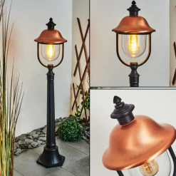 hofstein Borne lumineuse Gascon Noir, 1 lumière