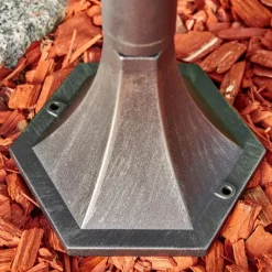 hofstein Borne lumineuse Gilze Noir, Argenté, 1 lumière