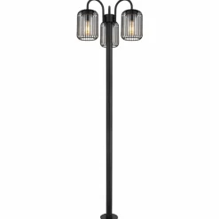 Luminaires Globo Lighting Borne lumineuse Globo ADELHEID Noir, 3 lumières