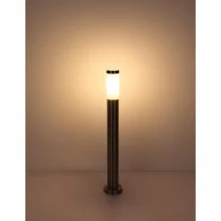 Luminaires Globo Lighting Borne lumineuse Globo BOSTON Acier inoxydable, 1 lumière