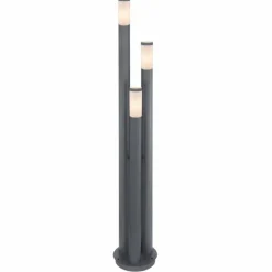 Luminaires Globo Lighting Borne lumineuse Globo BOSTON Anthracite, 3 lumières