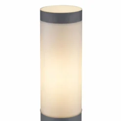 Luminaires Globo Lighting Borne lumineuse Globo BOSTON Anthracite, 1 lumière, Détecteur de mouvement