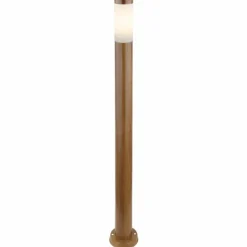 Lampes En Bois-Luminaires Globo Lighting Borne lumineuse Globo BOSTON Bois foncé, 1 lumière