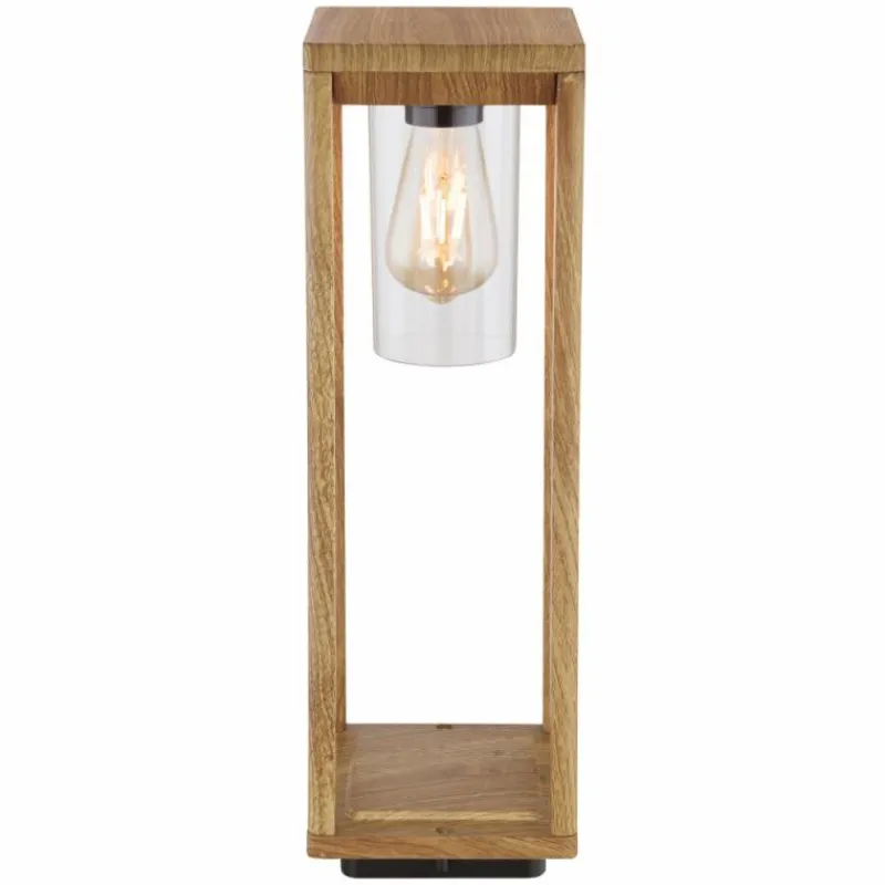 Lampes En Bois-Luminaires Globo Lighting Borne lumineuse Globo CANDELA Bois foncé, 1 lumière