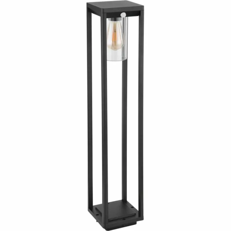 Luminaires Globo Lighting Borne lumineuse Globo CANDELA Noir, 1 lumière, Détecteur de mouvement