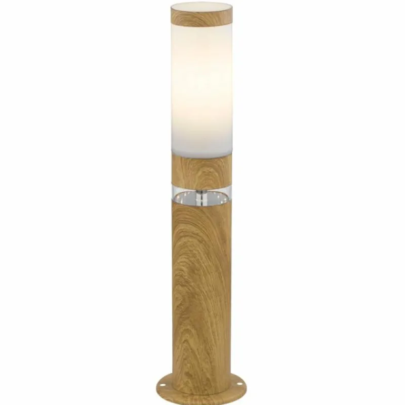 Lampes En Bois-Luminaires Globo Lighting Borne lumineuse Globo JAICY Couleur bois, 1 lumière