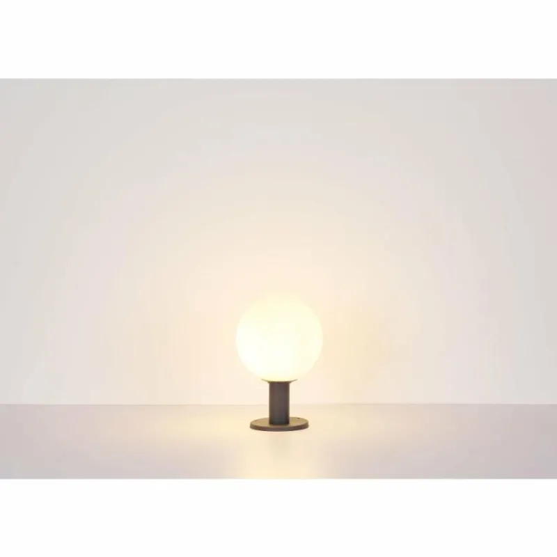 Luminaires Globo Lighting Borne lumineuse Globo OSSY Anthracite, 1 lumière, Détecteur de mouvement