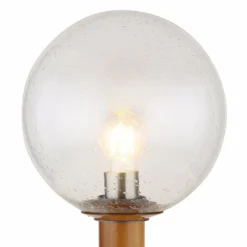 Lampes En Bois-Luminaires Globo Lighting Borne lumineuse Globo OSSY Couleur bois, 1 lumière