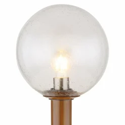 Lampes En Bois-Luminaires Globo Lighting Borne lumineuse Globo OSSY Couleur bois, 1 lumière