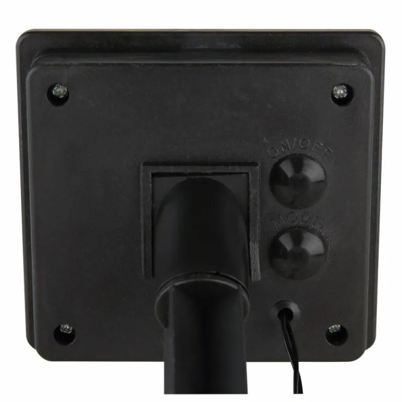 Luminaires Globo Lighting Borne lumineuse Globo SOLAR LED Noir, Transparent, 20 lumières, Changeur de couleurs