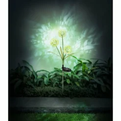 Luminaires Globo Lighting Borne lumineuse Globo SOLAR LED Jaune, Vert, 3 lumières